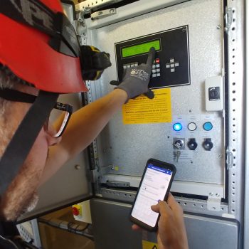 Arbeitshandschuhe können hinderlich bei der Bedienung von Touchscreeens sein