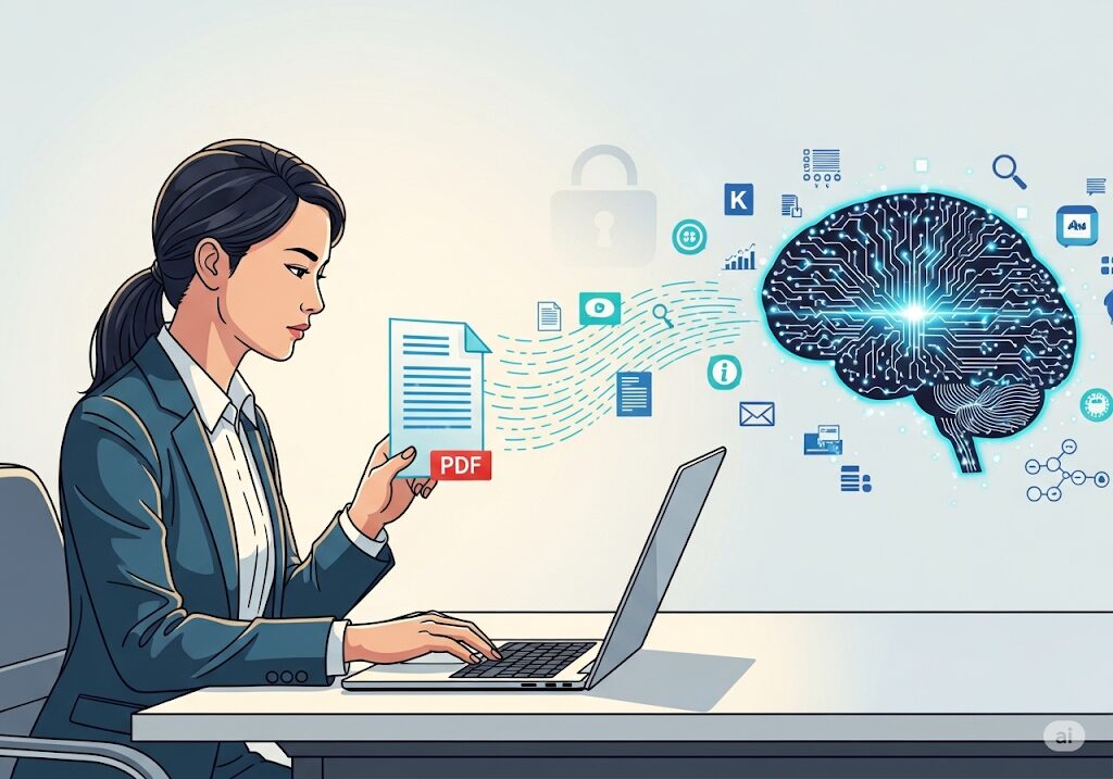 KI-Wissensdatenbank: PDFs durchsuchen, Antworten bekommen